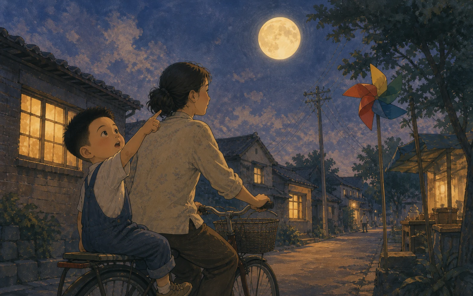 Illustrated scene from Jinghan's Shangqiu, China chapter